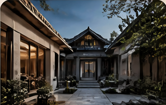 建筑漫游